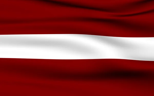 Bendera Latvia . — Stok Foto