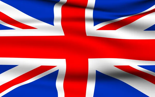 Regno Unito bandiera — Foto Stock