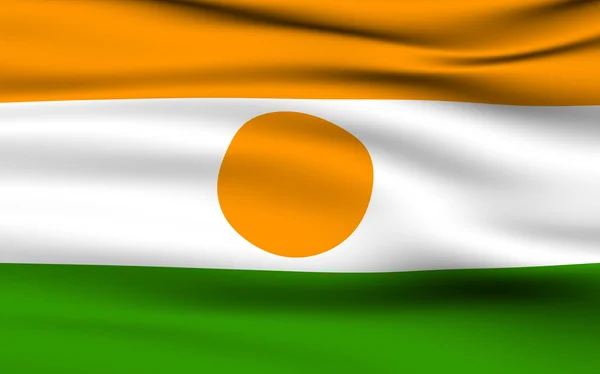 Niger Flag — Stock Photo, Image