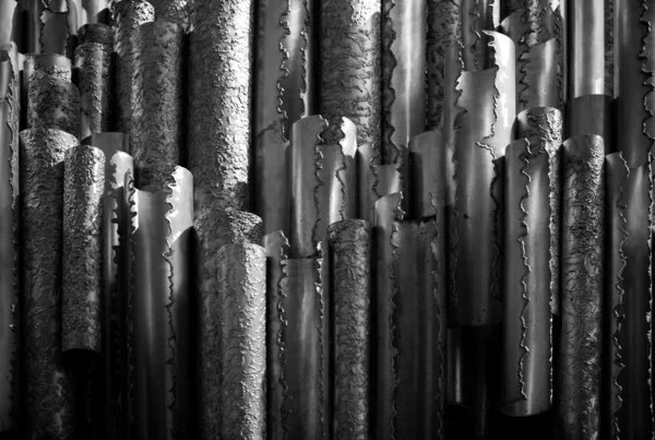 stock image Metal pipes abstract
