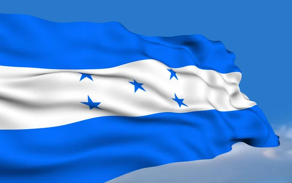 Прапор Гондурасу — стокове фото