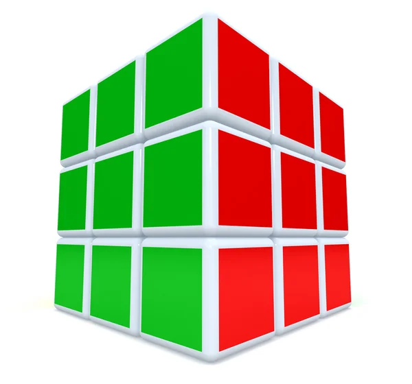 퍼즐 큐브 — 스톡 사진