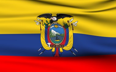 Ecuadorian flag clipart