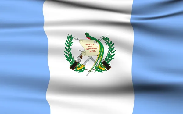 Drapeau guatémaltèque — Photo