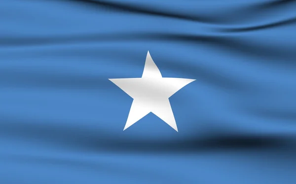 Bandera somalí — Foto de Stock