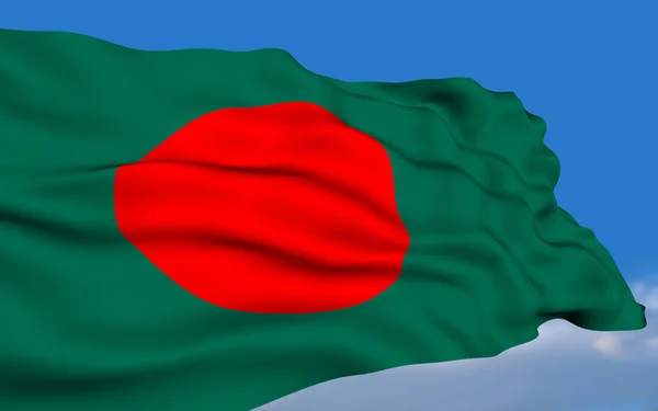 Drapeau bengali — Photo