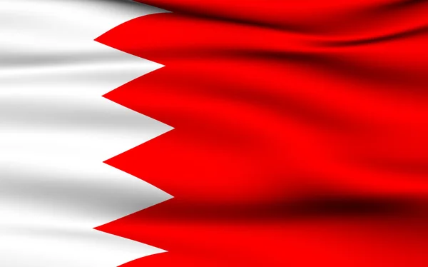 Bahreinse vlag — Stockfoto