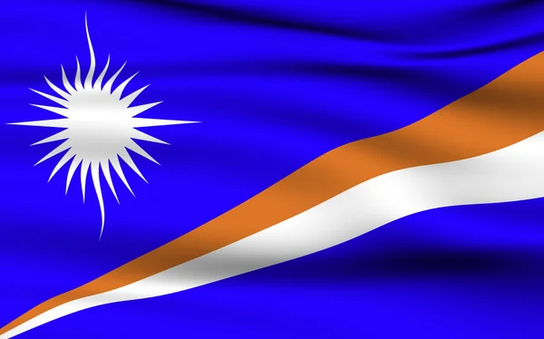 Marshallese flag — Stock Photo, Image