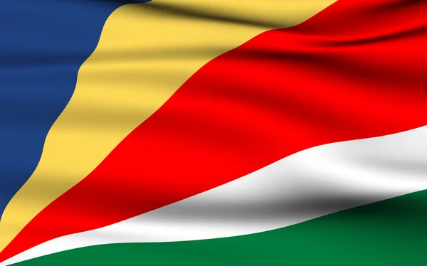 Seychellois flag — Stock Photo, Image