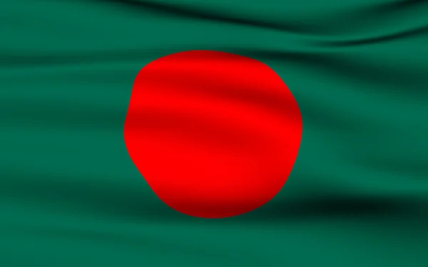 Bengalli bayrağı — Stok fotoğraf