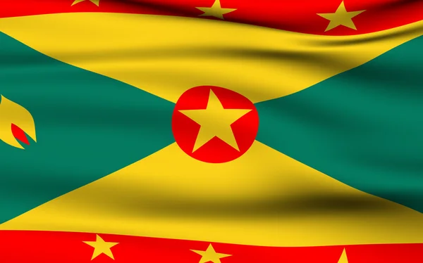 Гренадийский флаг — стоковое фото