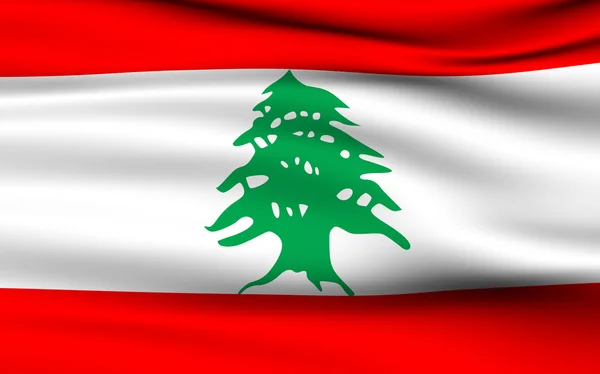 Libanese vlag — Stockfoto