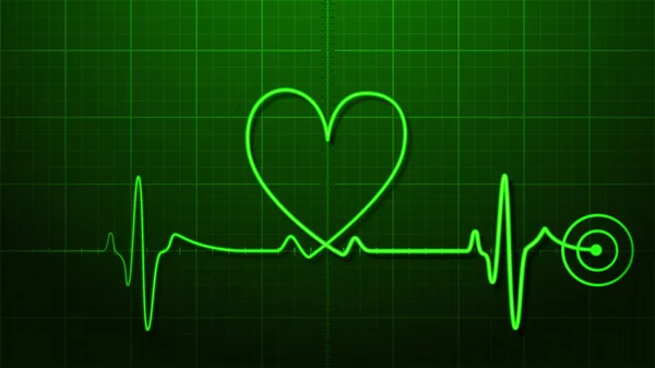 Batimento cardíaco — Fotografia de Stock