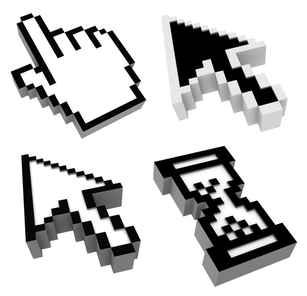 Mouse cursors — Stock Photo, Image