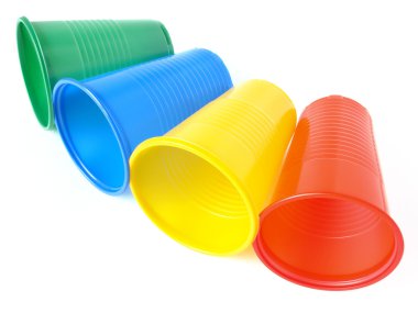 Disposable cups clipart