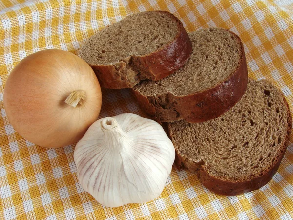 Brot und Gewürze — Stockfoto
