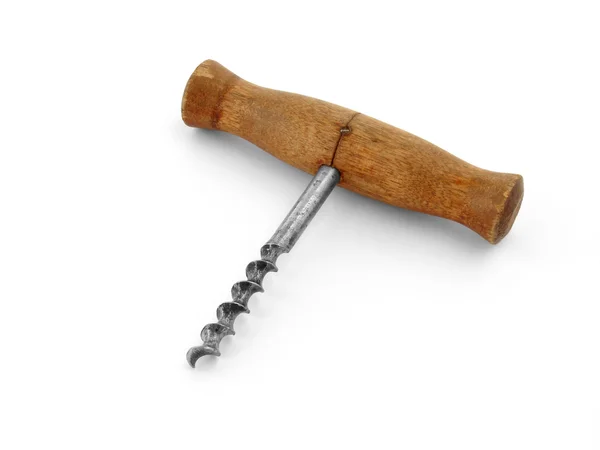 Old corkscrew — Stock Photo, Image