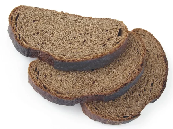 Fette di pane di segale — Foto Stock