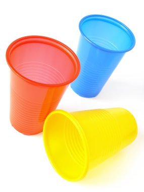 Plastic cups clipart