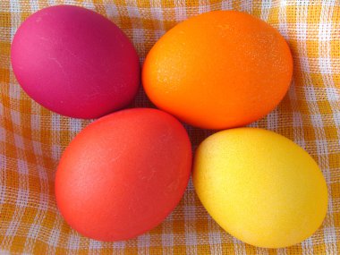 Easter eggs clipart