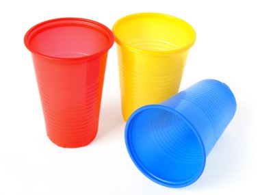 Disposable cups clipart