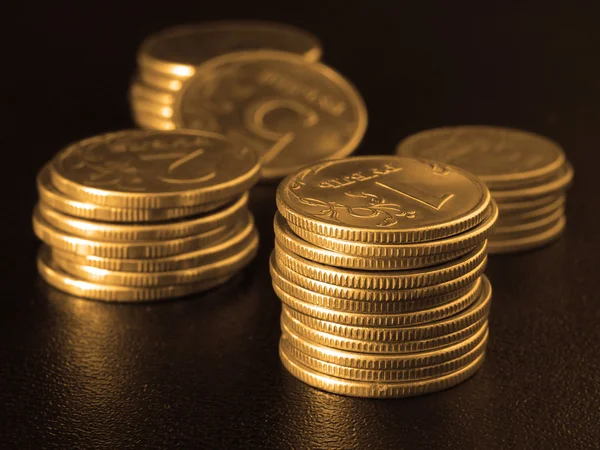 stock image Golden coins stacks