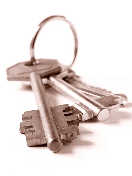 Δέσμη των κλειδιών — Φωτογραφία Αρχείου