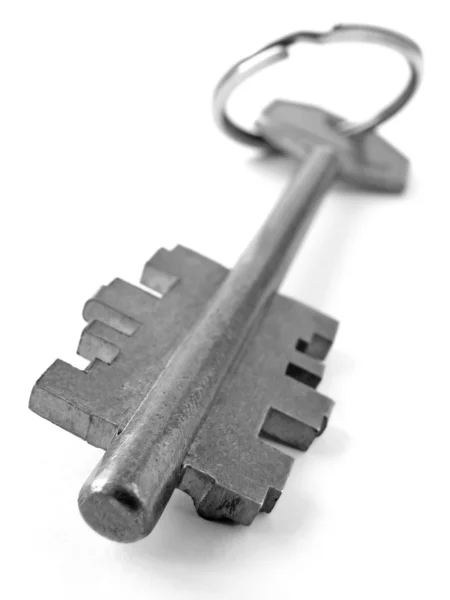 Pojedynczy klucz — Zdjęcie stockowe