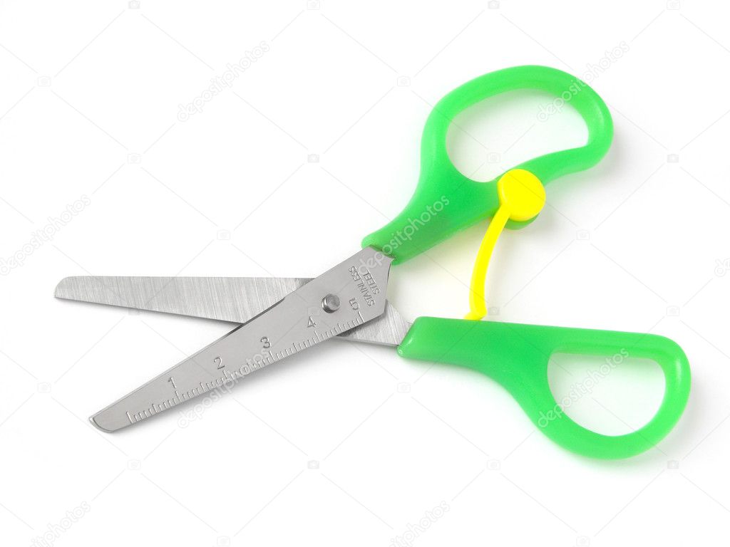 Children scissors Stock Photo by ©DLeonis 1112480