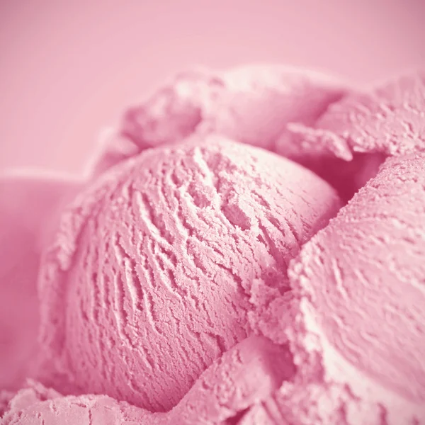 粉色冰淇淋 — 图库照片