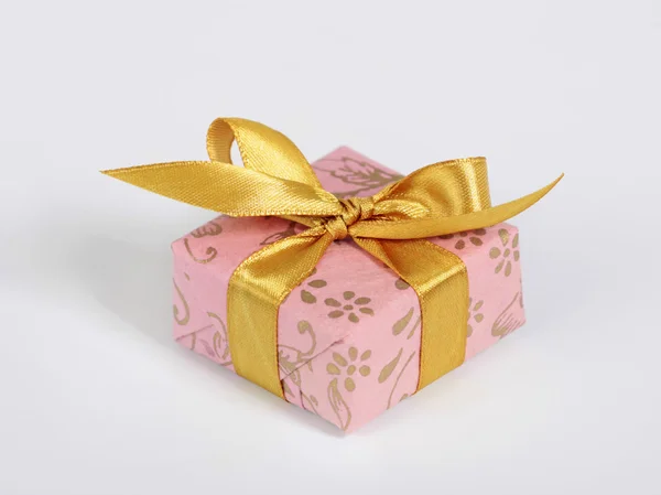 粉红色的礼物 — 图库照片