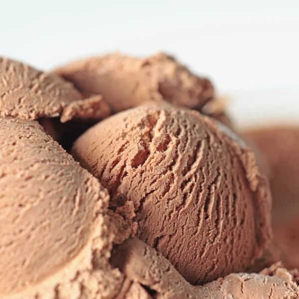 Шоколадное мороженое Лицензионные Стоковые Изображения