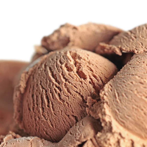 Çikolatalı dondurma. Stok Fotoğraf