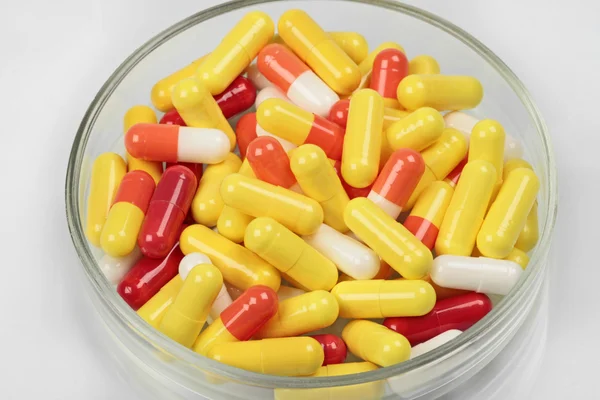 Různobarevné tablety — Stock fotografie