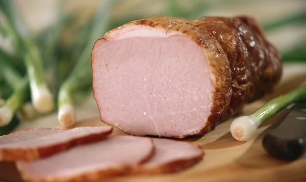 Carne di maiale affumicata — Foto Stock