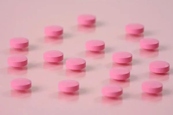 Pillole rosa — Foto Stock