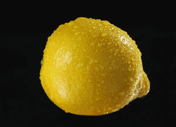 Μακροεντολή φρέσκο λεμόνι — Φωτογραφία Αρχείου