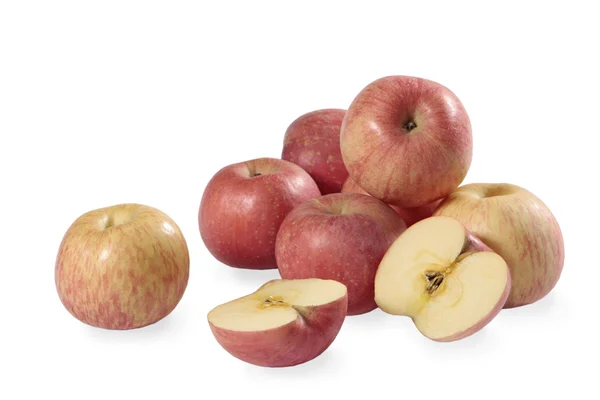 Růžový jablka — Stock fotografie