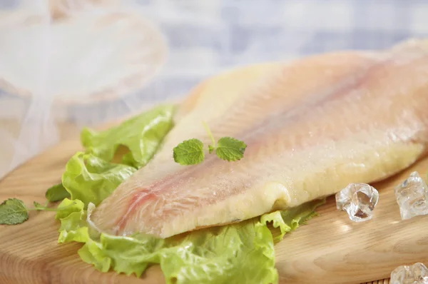 Çiğ balık filetosu — Stok fotoğraf