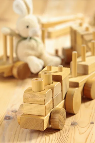 Fa játékszerek — Stock Fotó