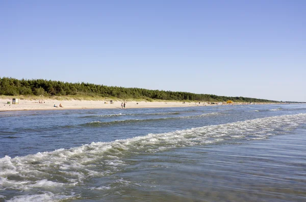La spiaggia del Mar Baltico, Lituania — Foto Stock