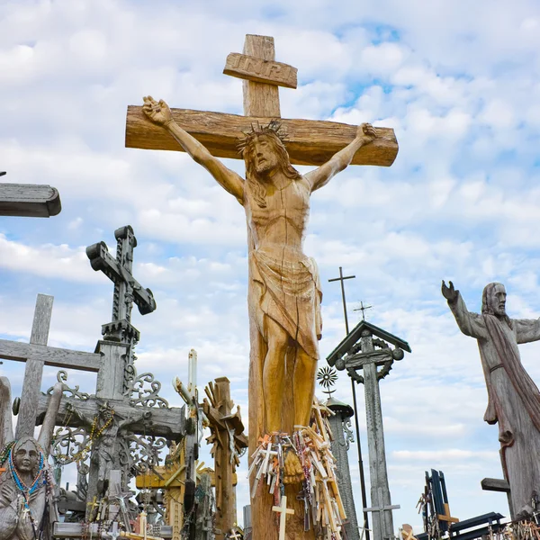 Cross Hill, Lituânia — Fotografia de Stock