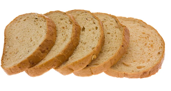 Slice bread, isolated — Stock Photo, Image