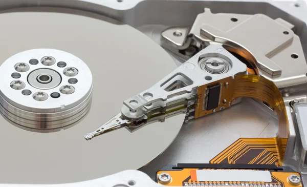 stock image Hard drive, open