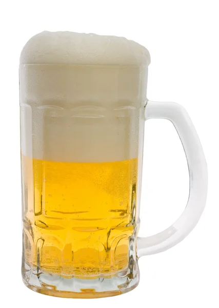 Egy pohár sört. — Stock Fotó