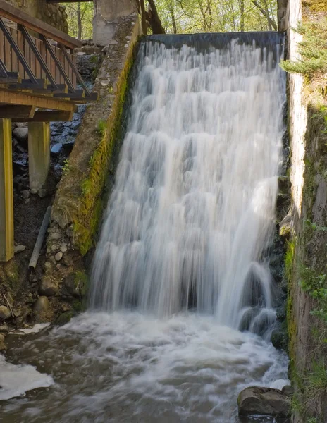 Watervallen, wazig beweging — Stockfoto