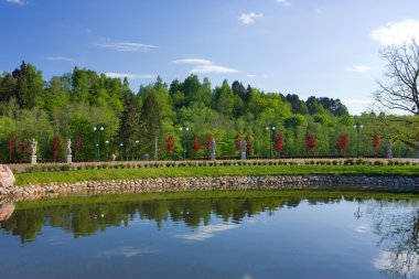 Bahar Parkı, bir su birikintisi