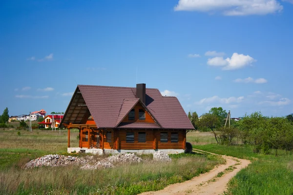 목조 주택 건축 — 스톡 사진