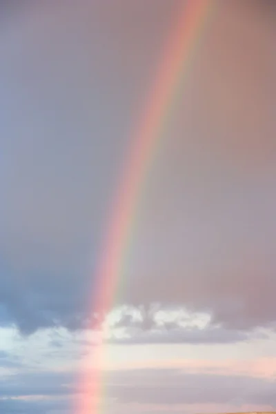 stock image Sunset sky and a rainbow