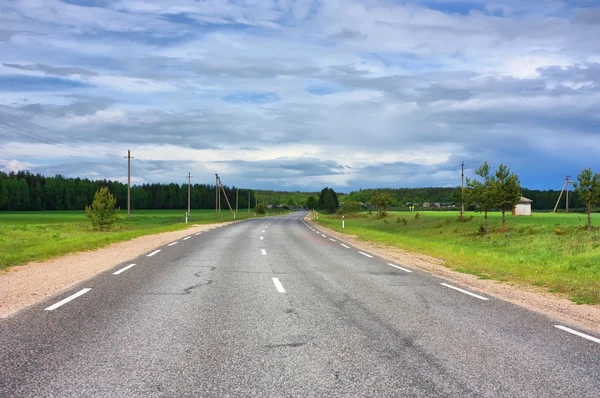 Landelijke wegen — Stockfoto